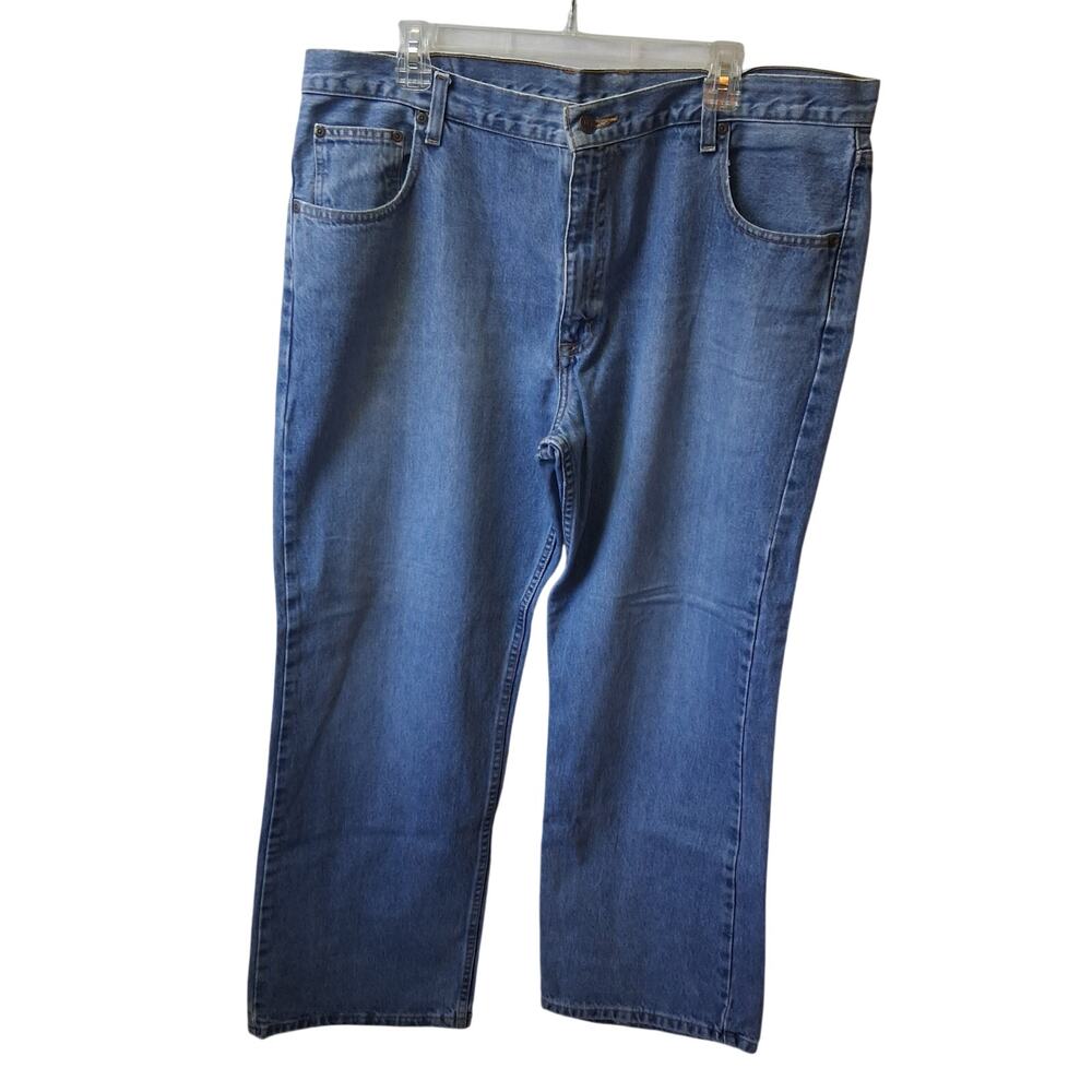 Arizona Men;s Light Wash Relaxed Jeans Straight Legs Demin Winter Fall-40x30